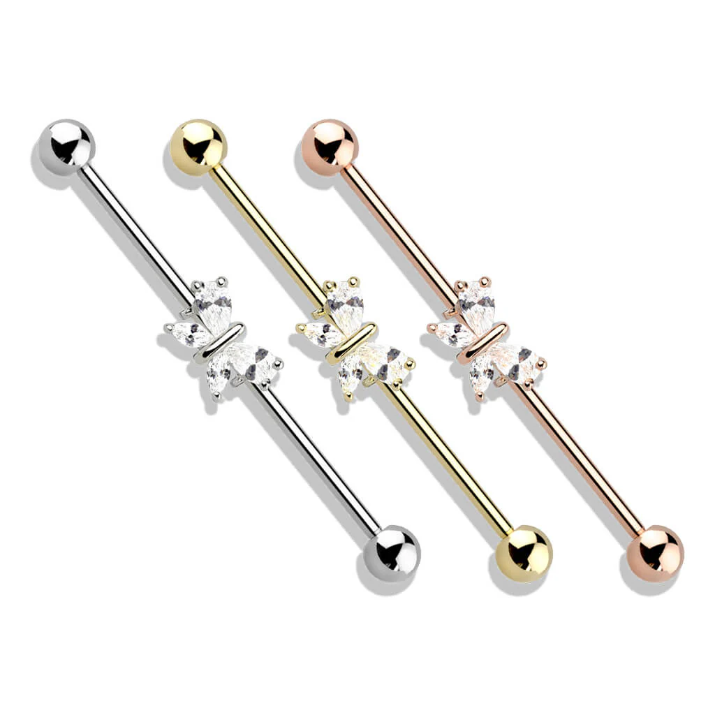 Barre industriel Papillon Zircone - Image 5