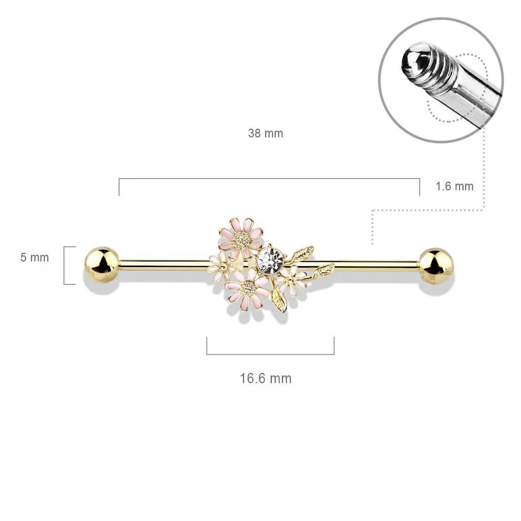 Barre industriel Fleurs Zircone - Image 3