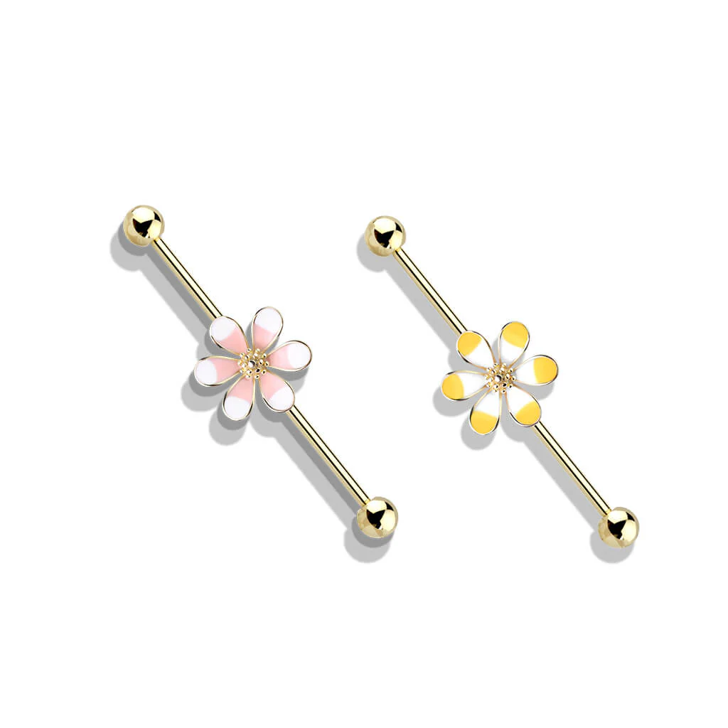 Barre industriel Fleurs Bicolore - Image 4