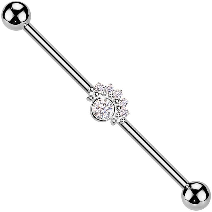 Barre industriel zircones petites boules