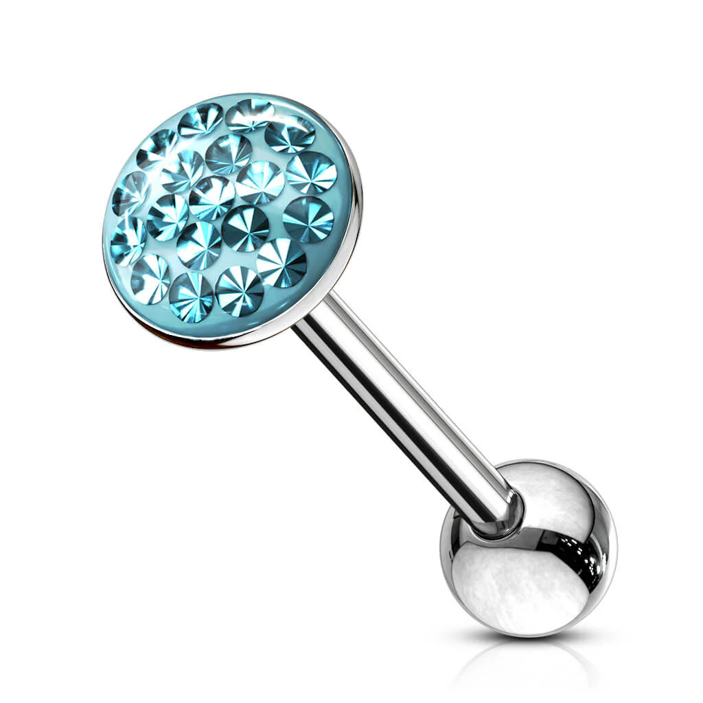 Barre Langue Zircone Ronde - Image 7
