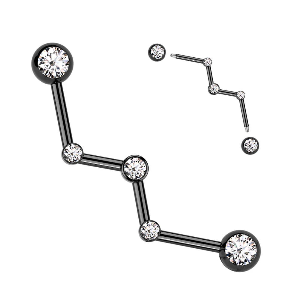 Barre industriel Zircone Serti Clos - Image 5