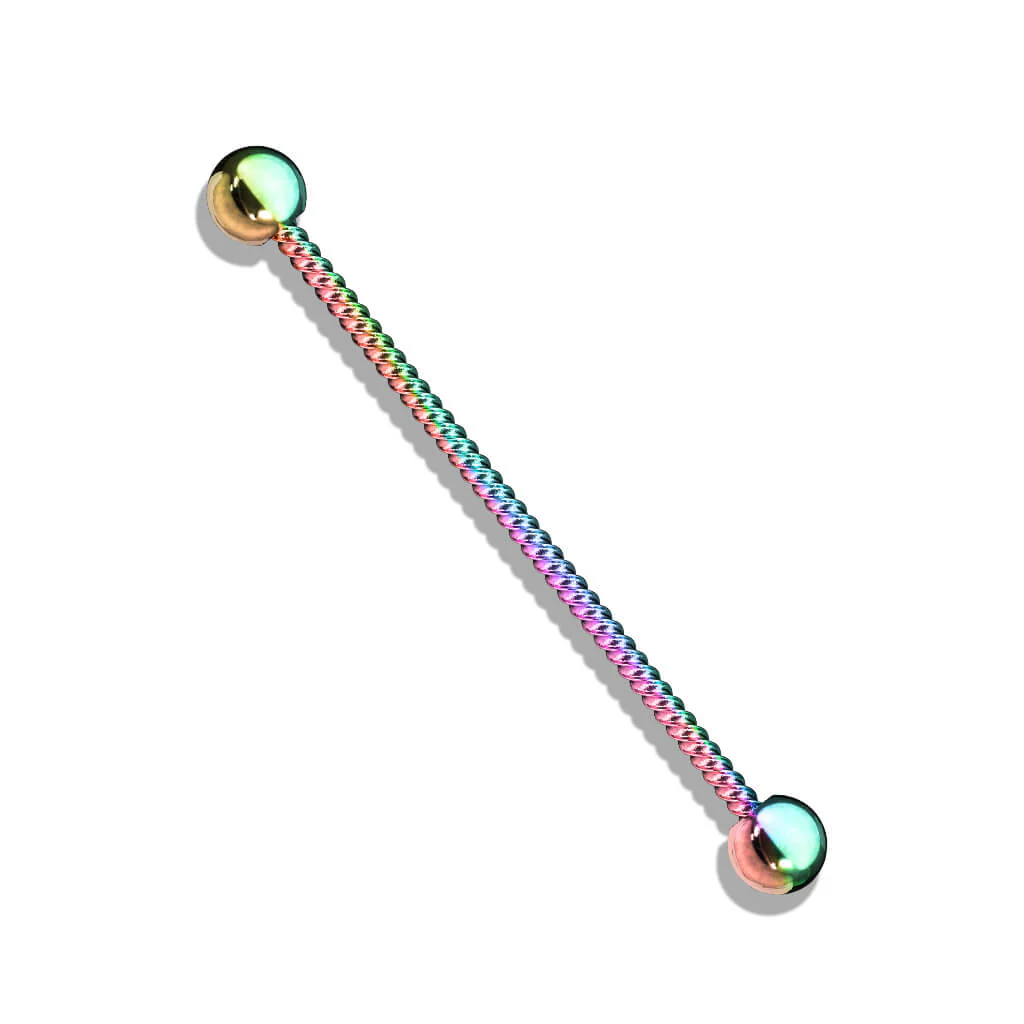 Barre industriel Bille Argent Corde - Image 10