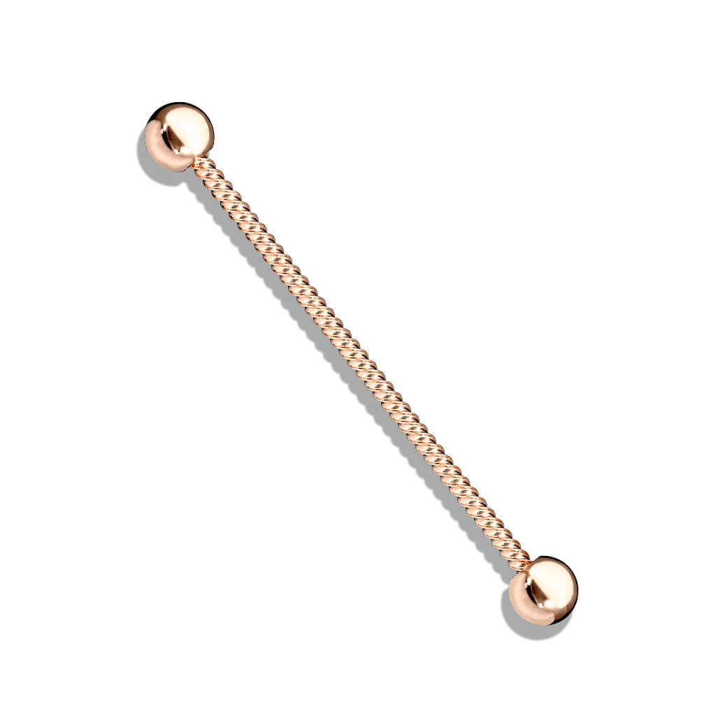 Barre industriel Bille Argent Corde - Image 6