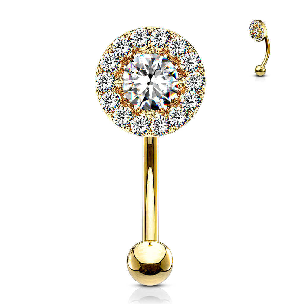 Sourcil Zircone Ronde - Image 8