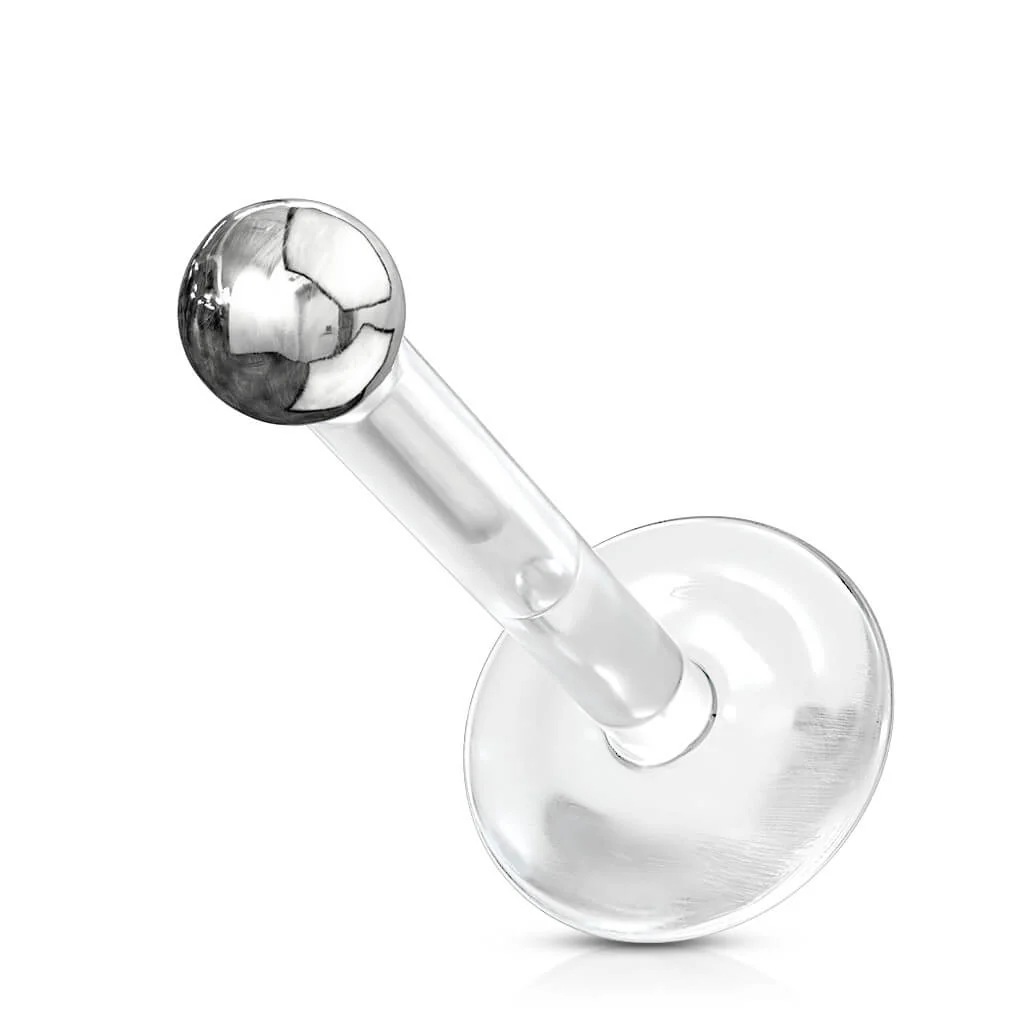 Or 14kt Labret Bille - Image 2