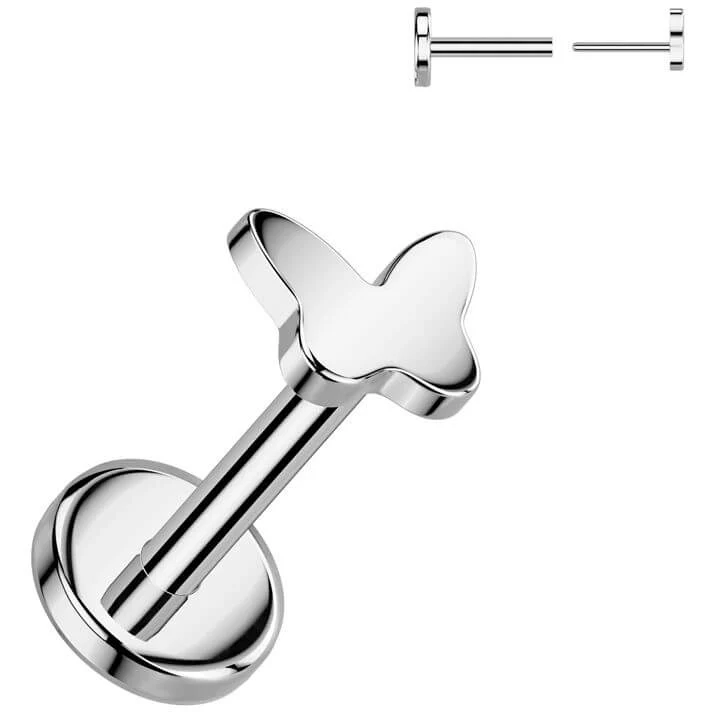 Titane Labret papillon Enfoncer - Image 3