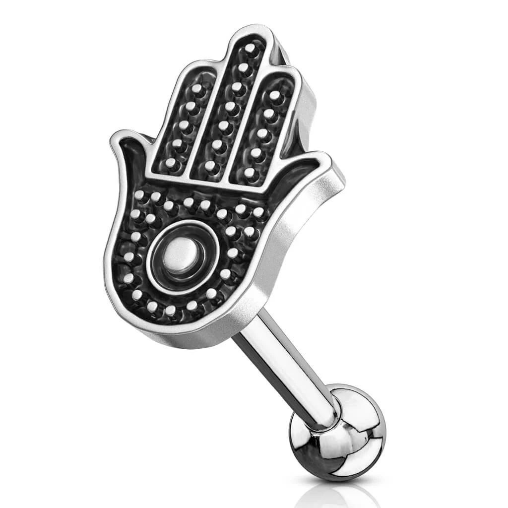 Barre Hamsa Argent - Image 3
