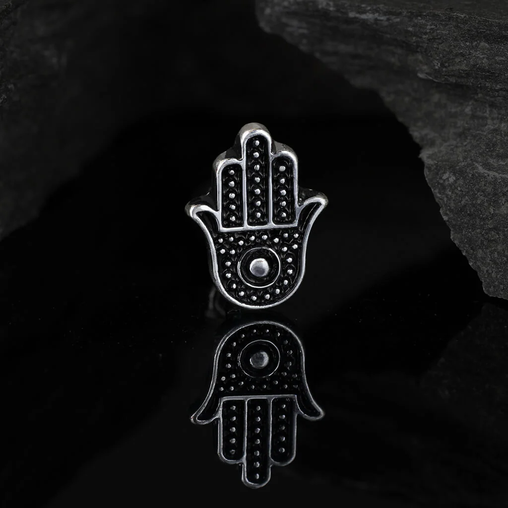 Barre Hamsa Argent - Image 5