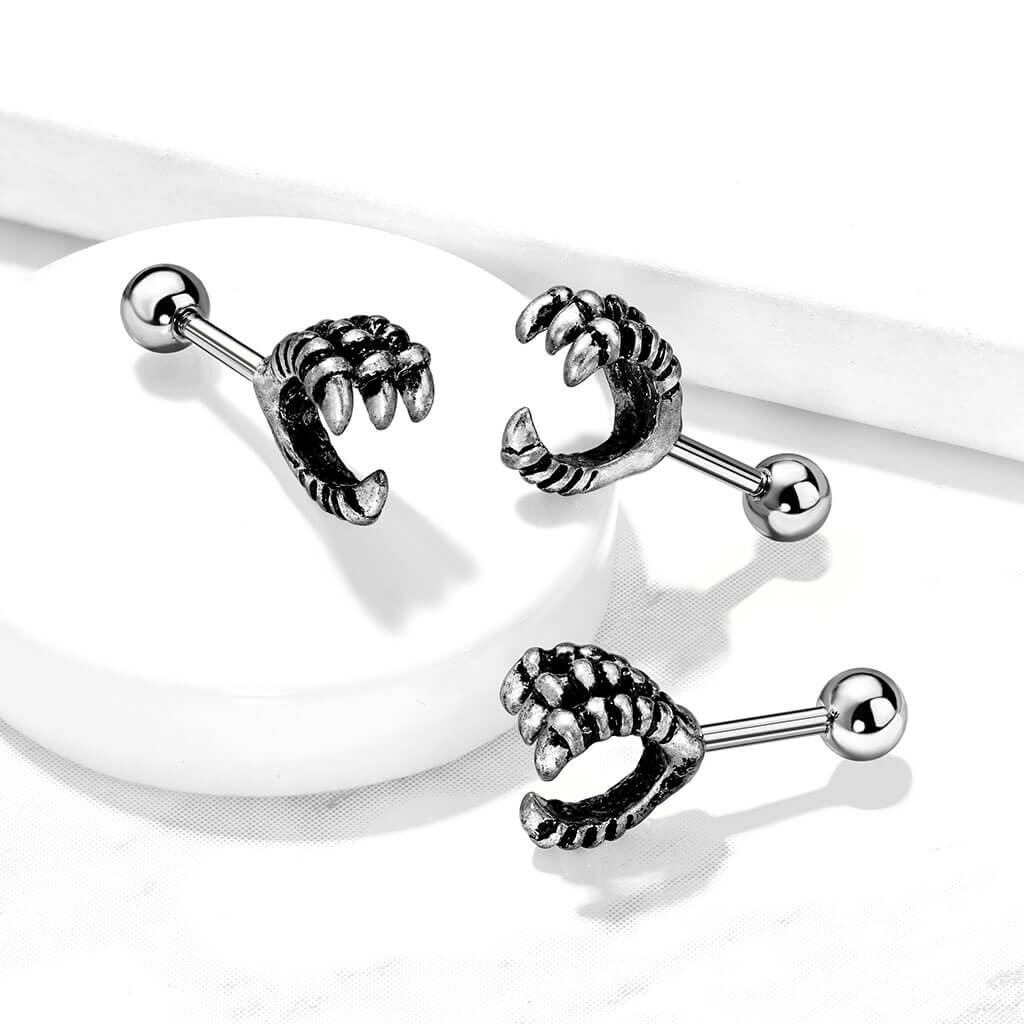 Barre Griffe de Dragon Argent - Image 3