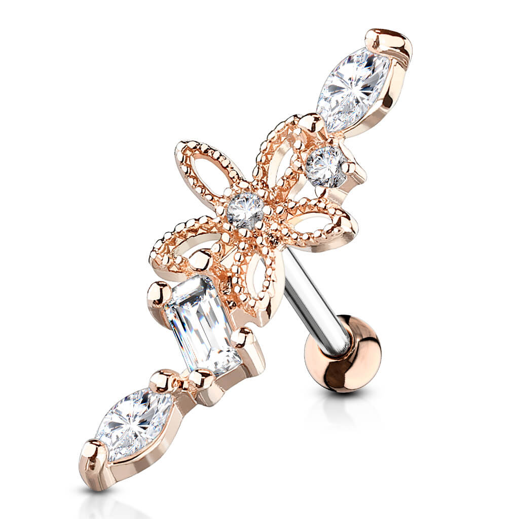 Barre Fleur Zircone - Image 7