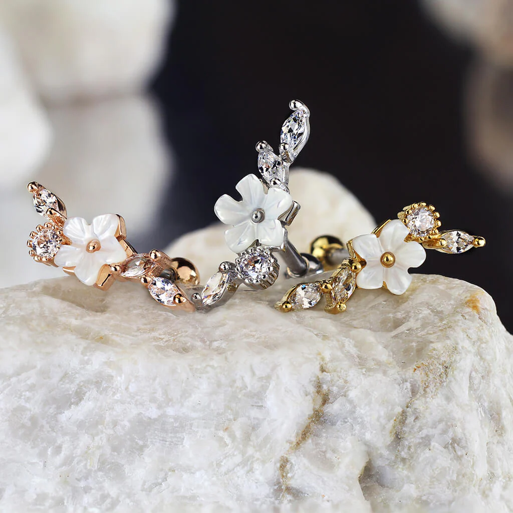 Barre Fleur Zircone - Image 6