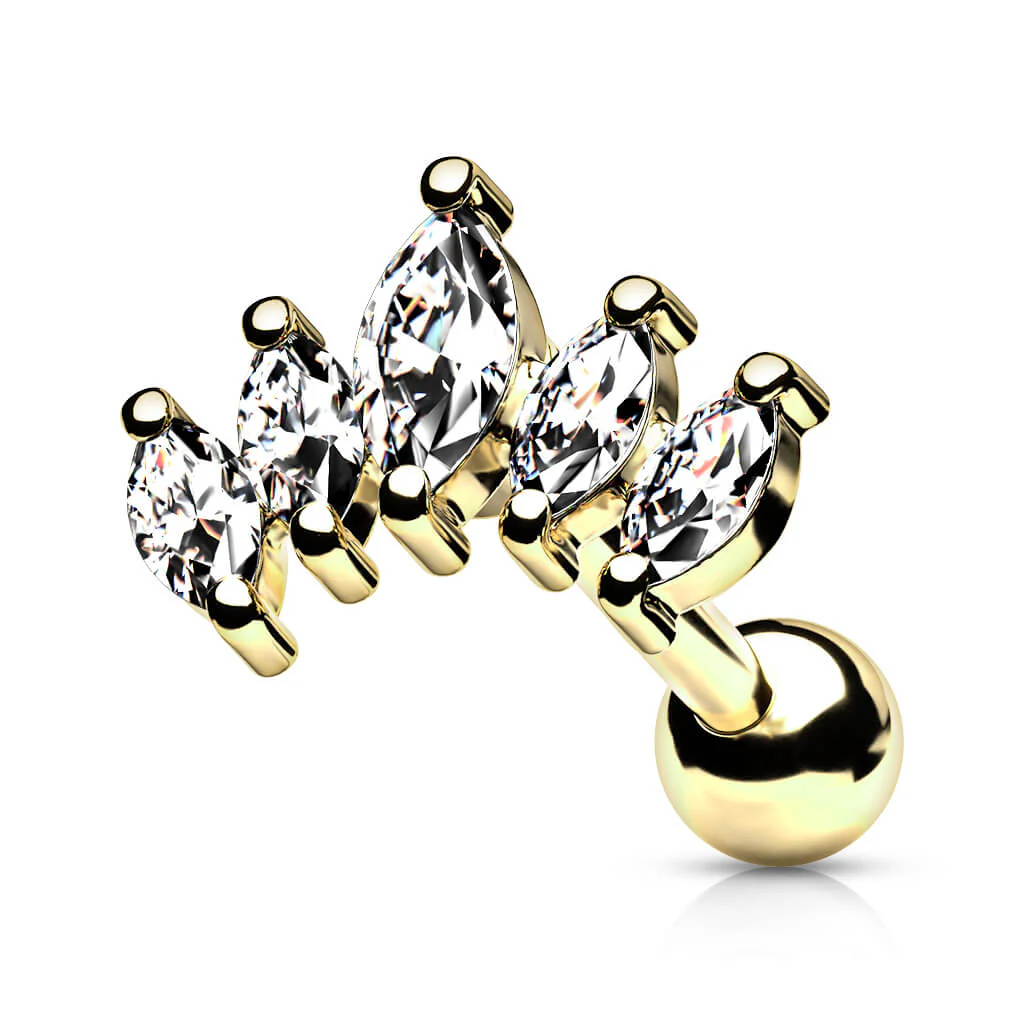 Barre Zircones Marquises - Image 4