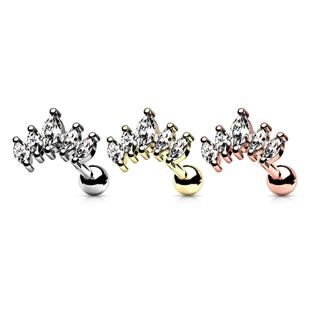 Barre Zircones Marquises - Image 5