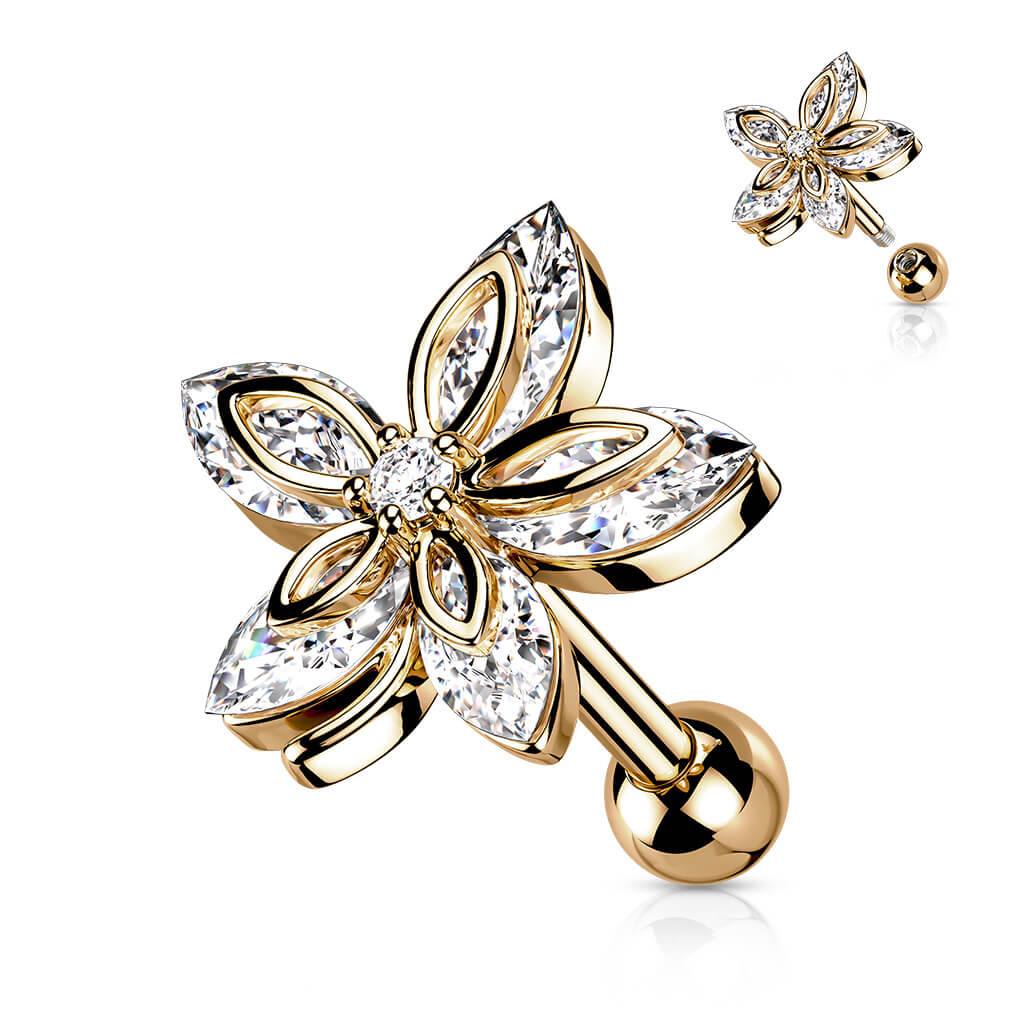 Barre Fleur Zircone - Image 7