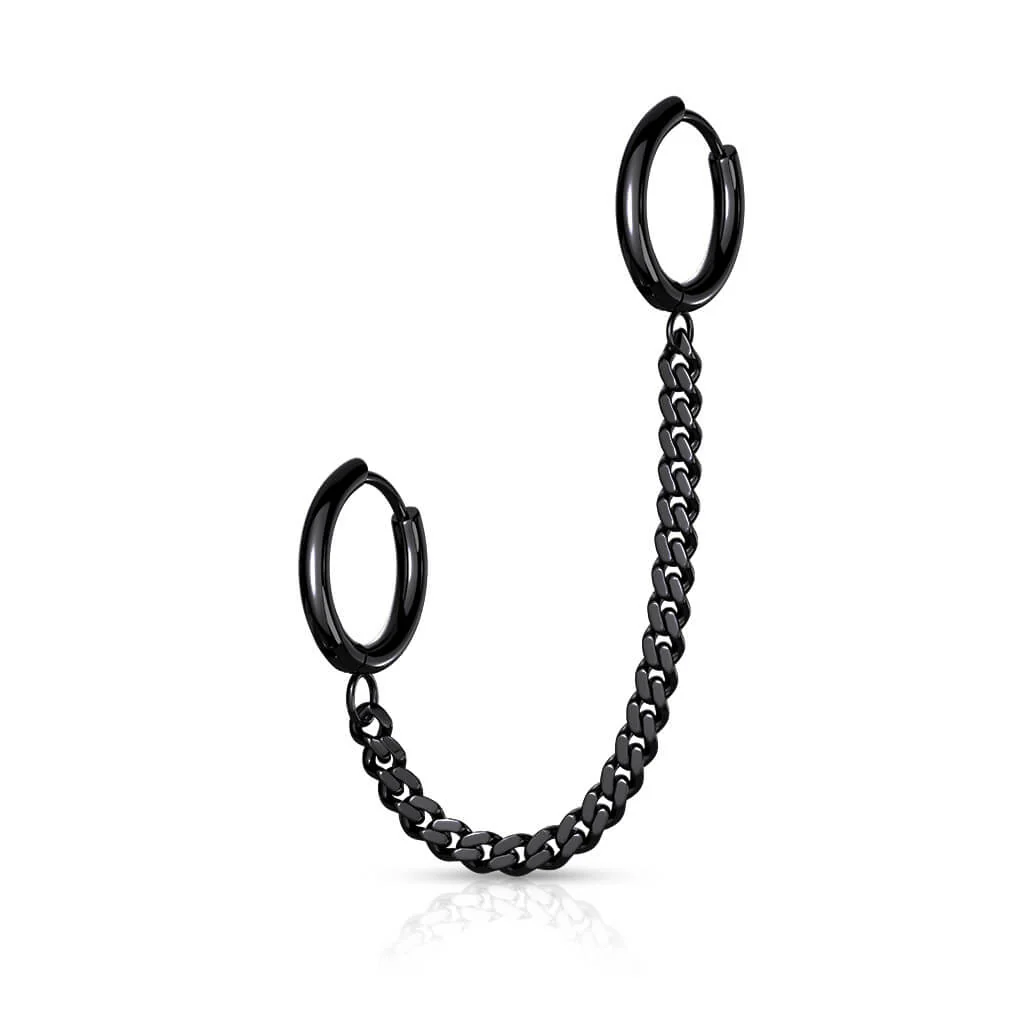 Boucle d'Oreille Chaine Cliqueur - Image 4