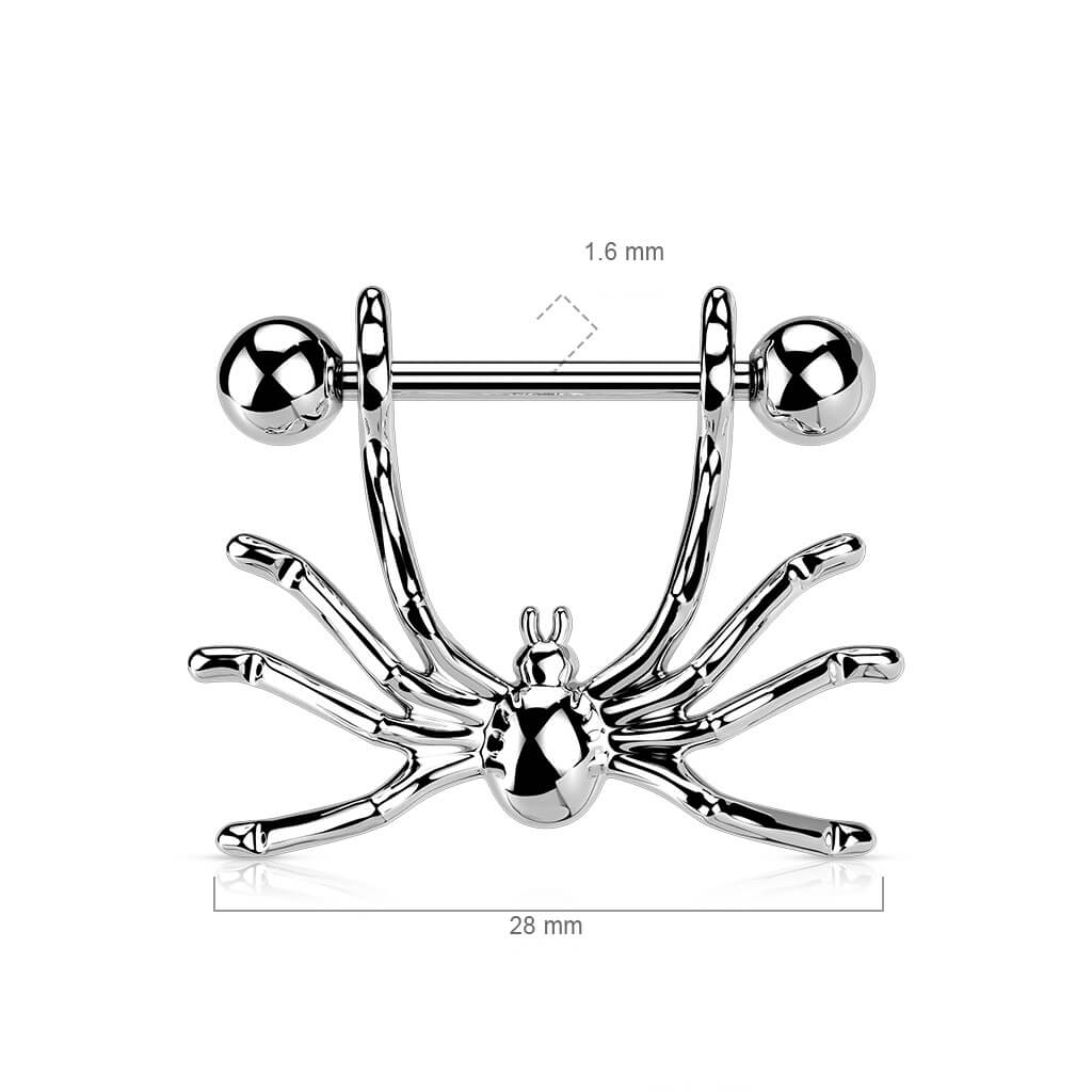 Téton Araignée Argent - Image 3