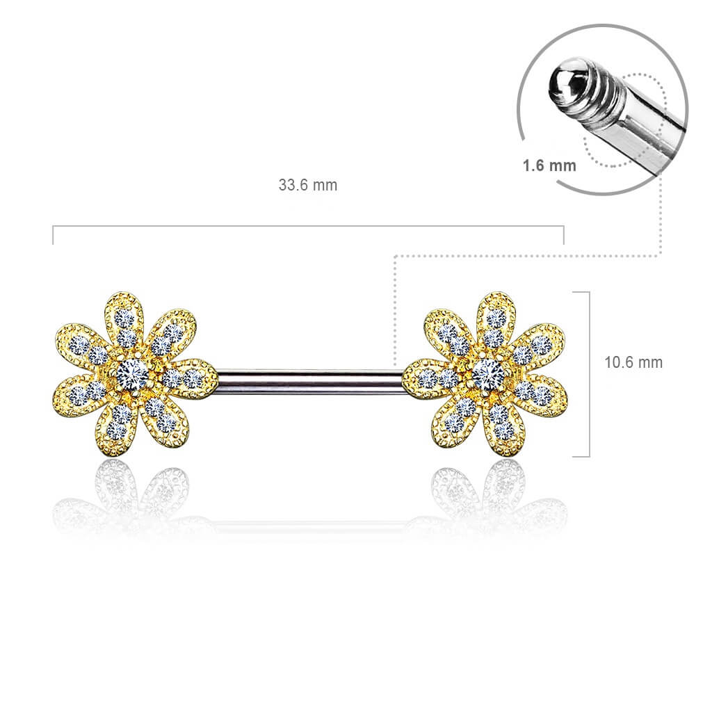 Téton Fleur Zircone - Image 3