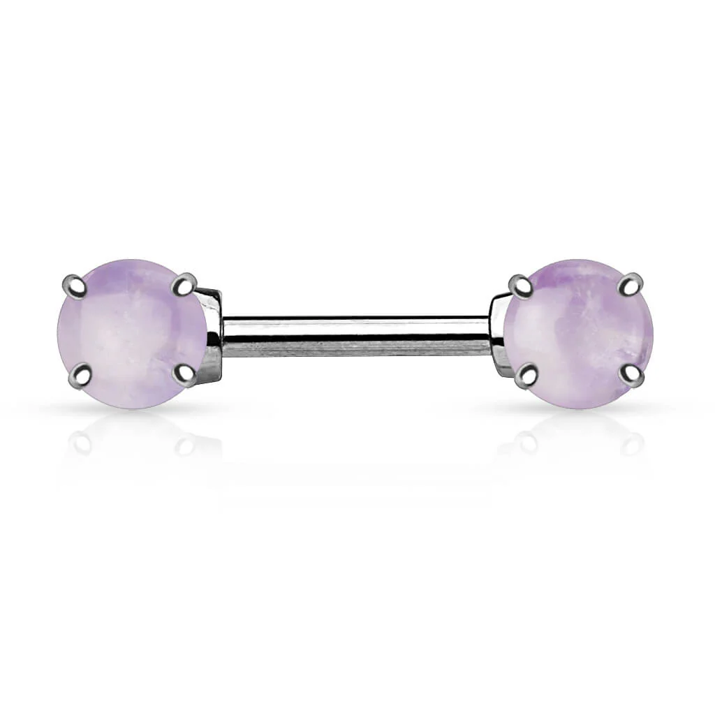 Téton Pierres Semi-Précieuses Argent - Image 2
