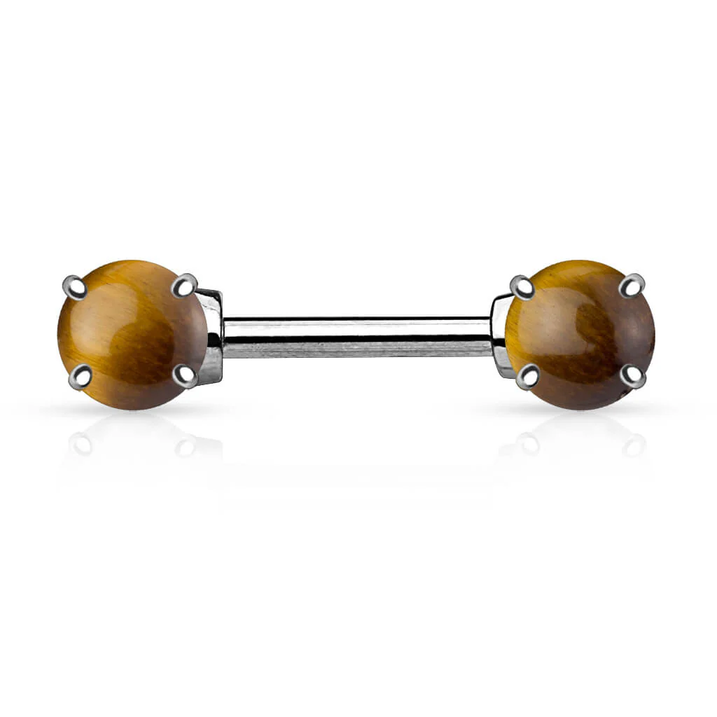 Téton Pierres Semi-Précieuses Argent - Image 4