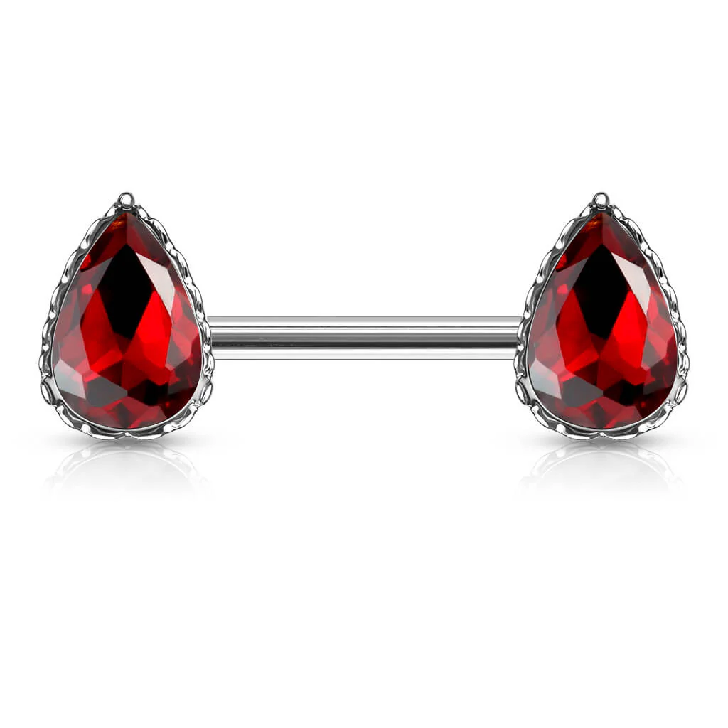 Téton Pendentif Gouttes Zircone - Image 8