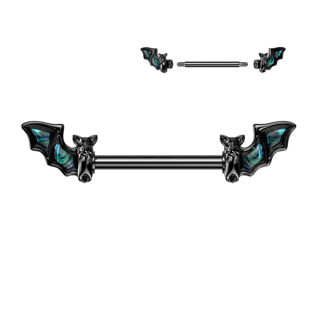 Téton Chauve-souris Zircone Argent - Image 2