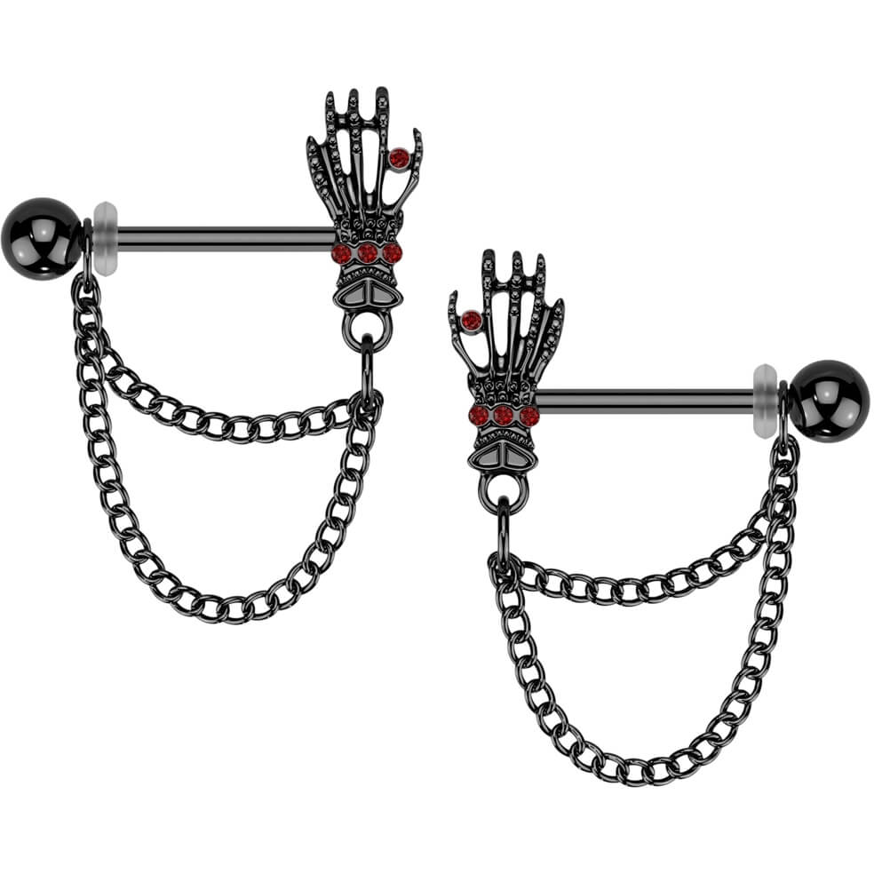 Téton Pendentif Double Chaine - Image 3