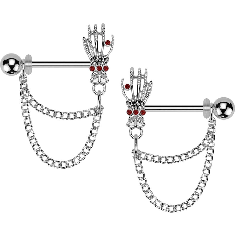 Téton Pendentif Double Chaine - Image 4