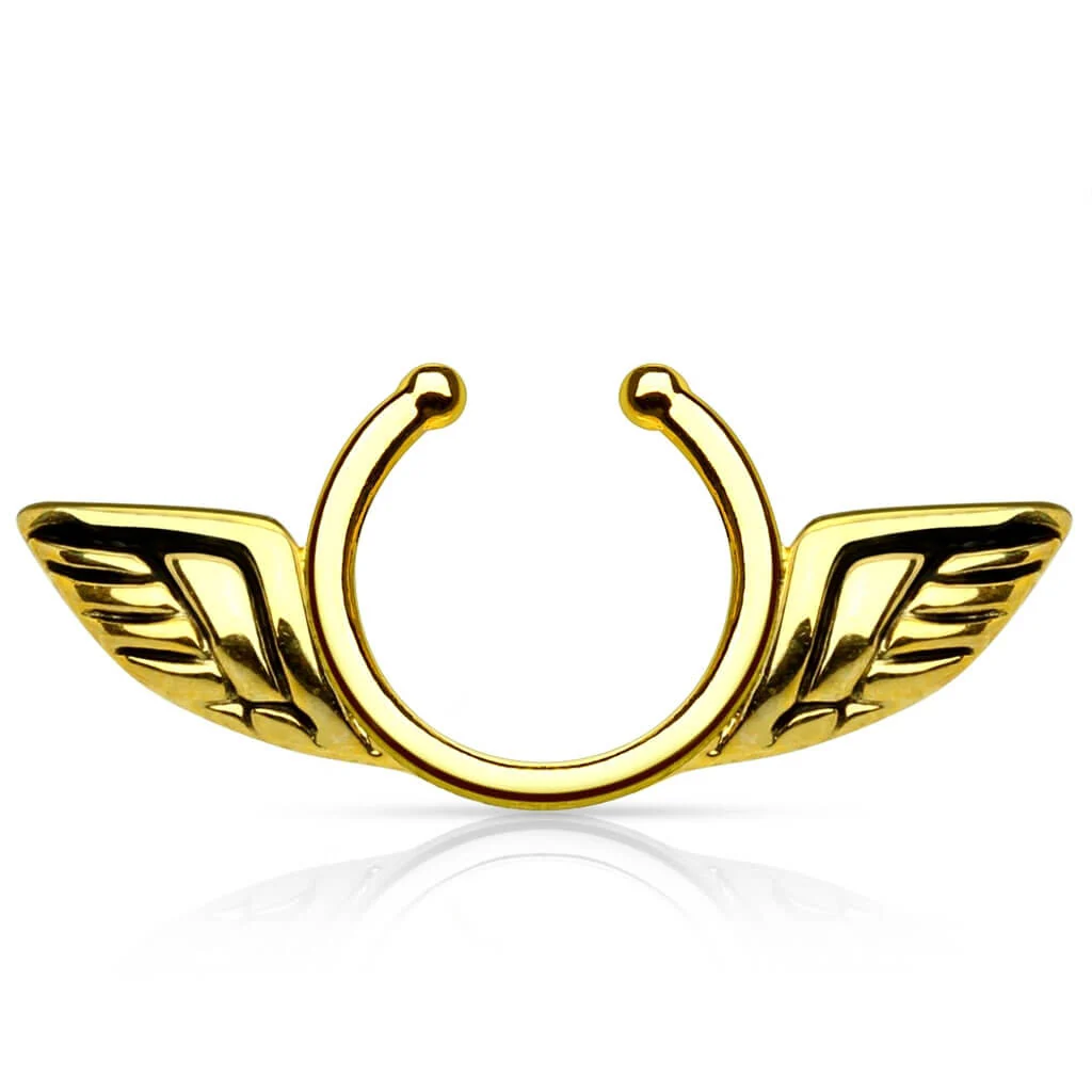 Faux Piercing Tétons Ailes d´Ange Pliable - Image 2