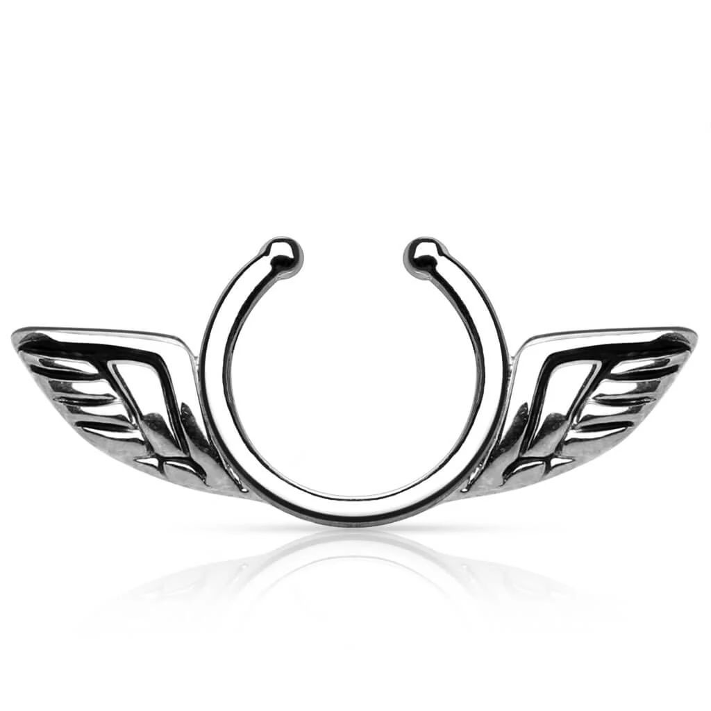 Faux Piercing Tétons Ailes d´Ange Pliable - Image 4