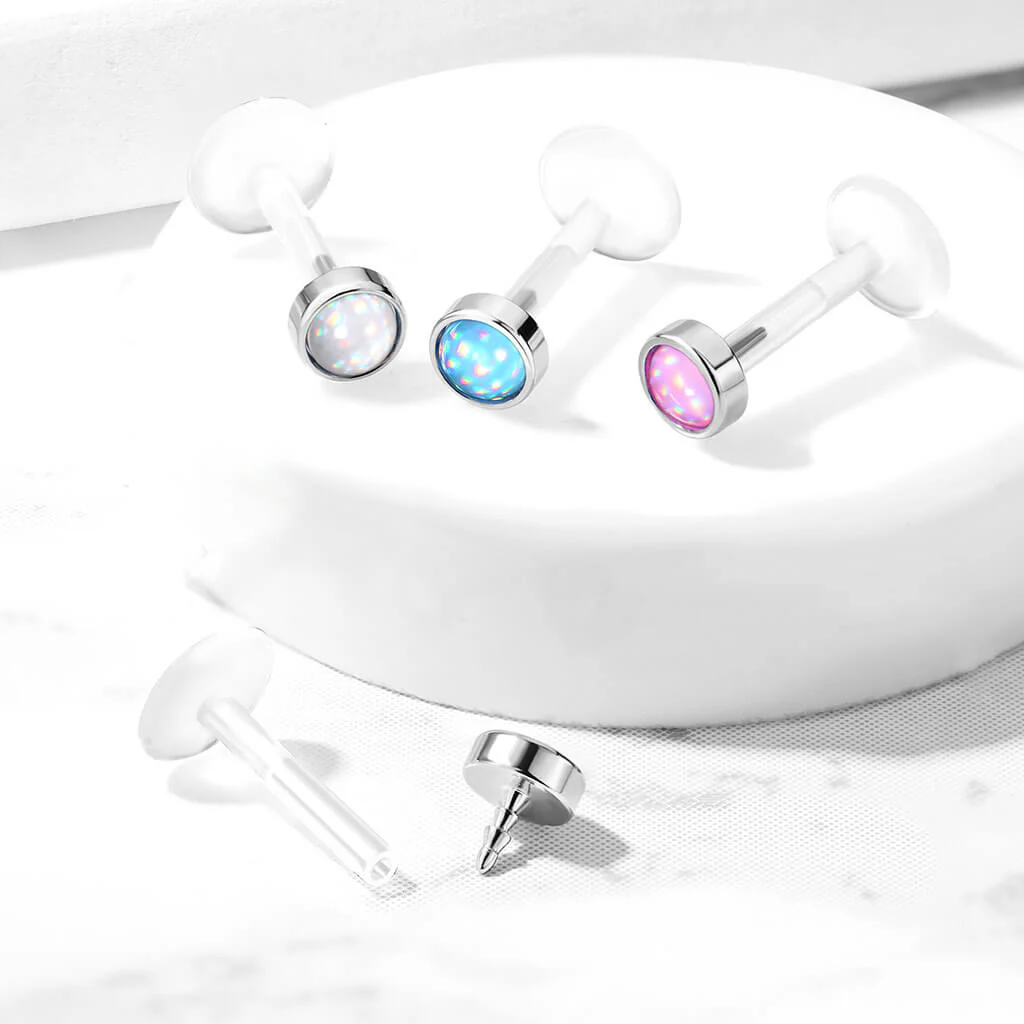 Labret Pierre Synthétique Plate Lumineuse - Image 8
