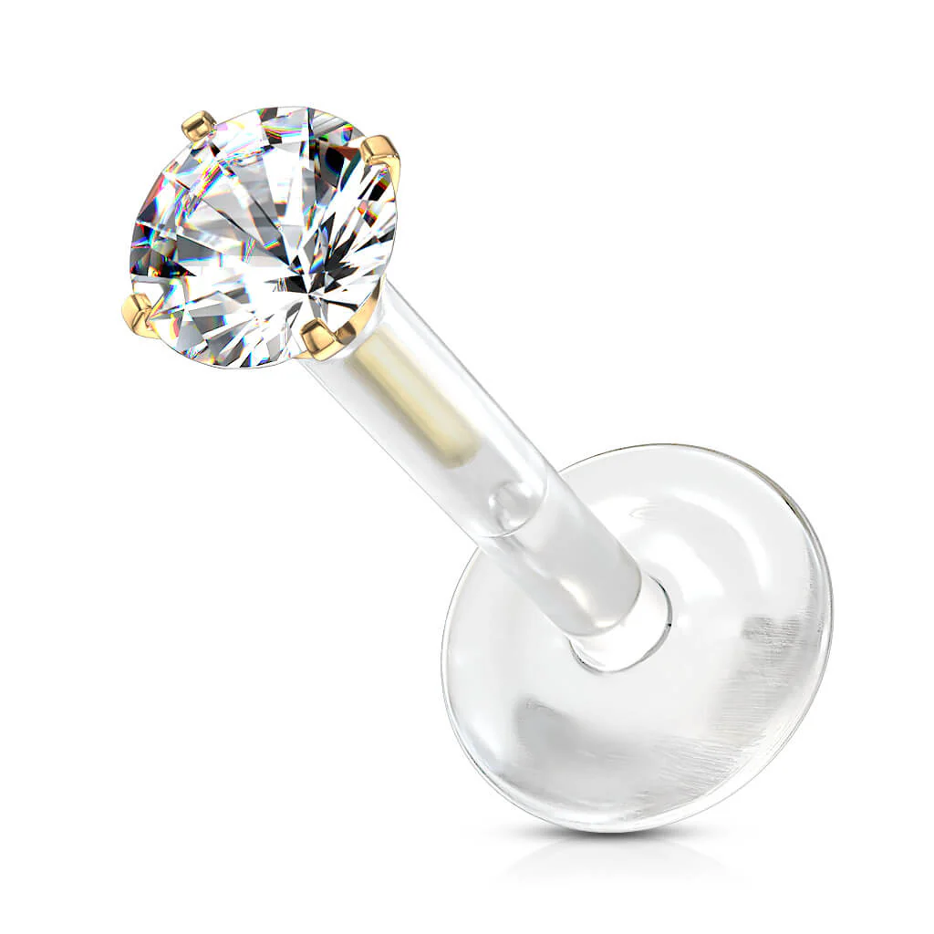 Labret Zircone Serti Griffe - Image 4