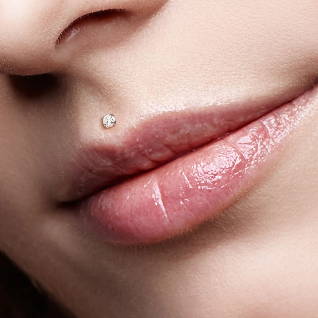 Labret Zircone Serti Griffe - Image 6