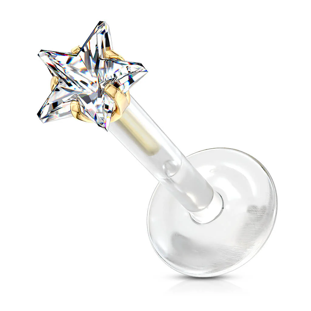 Labret Étoile Zircone - Image 4