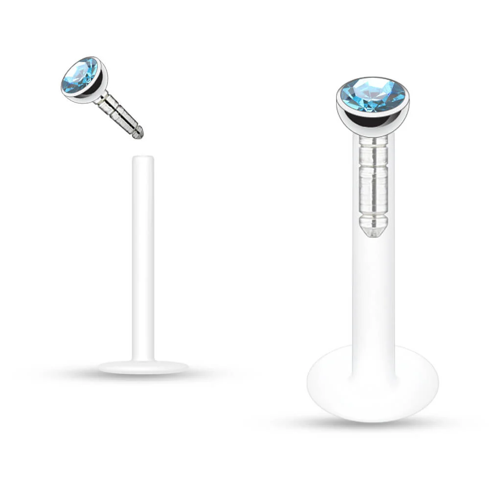 Labret Zircone Serti Clos - Image 11