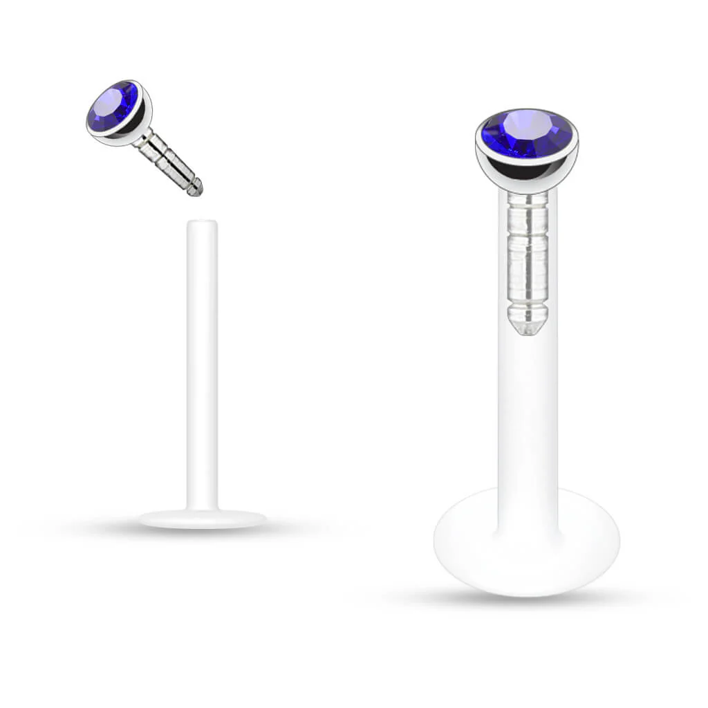 Labret Zircone Serti Clos - Image 5