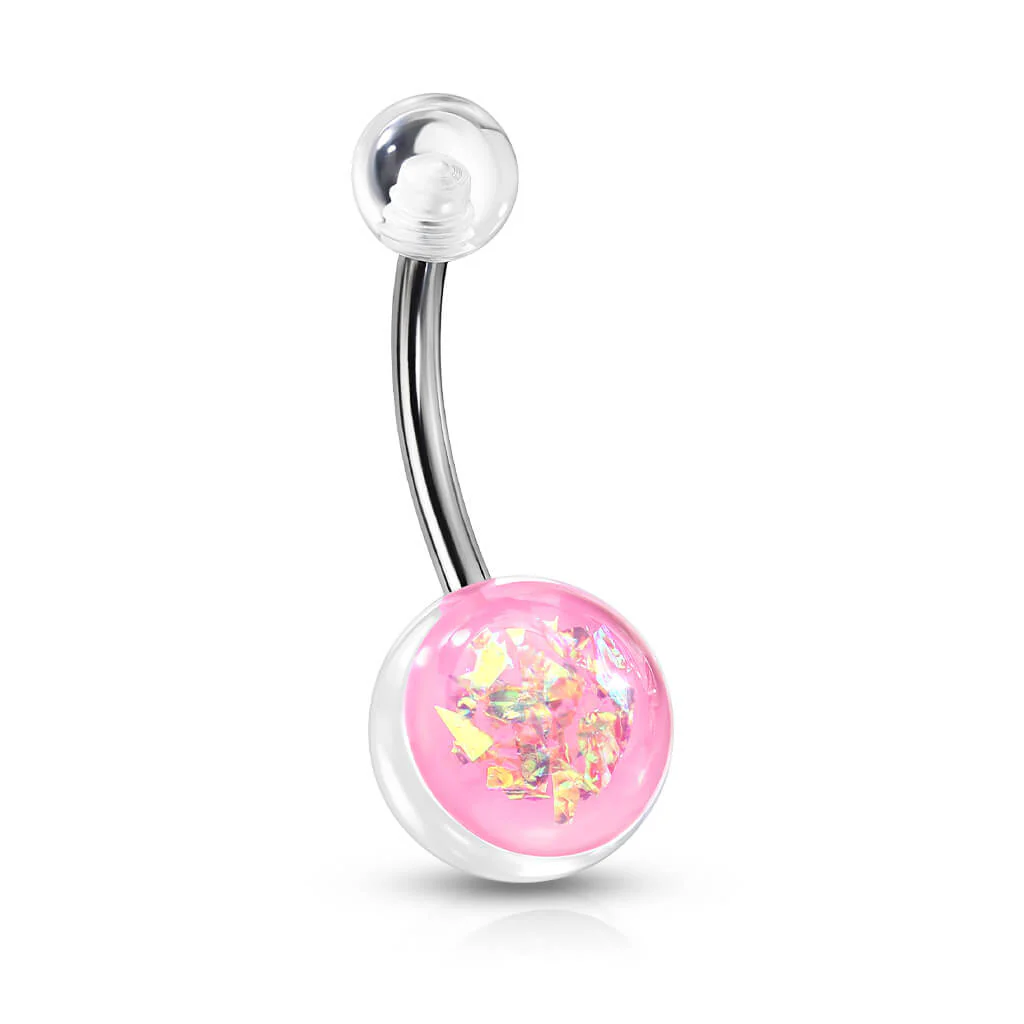 Piercing Nombril Opale Argent - Image 9