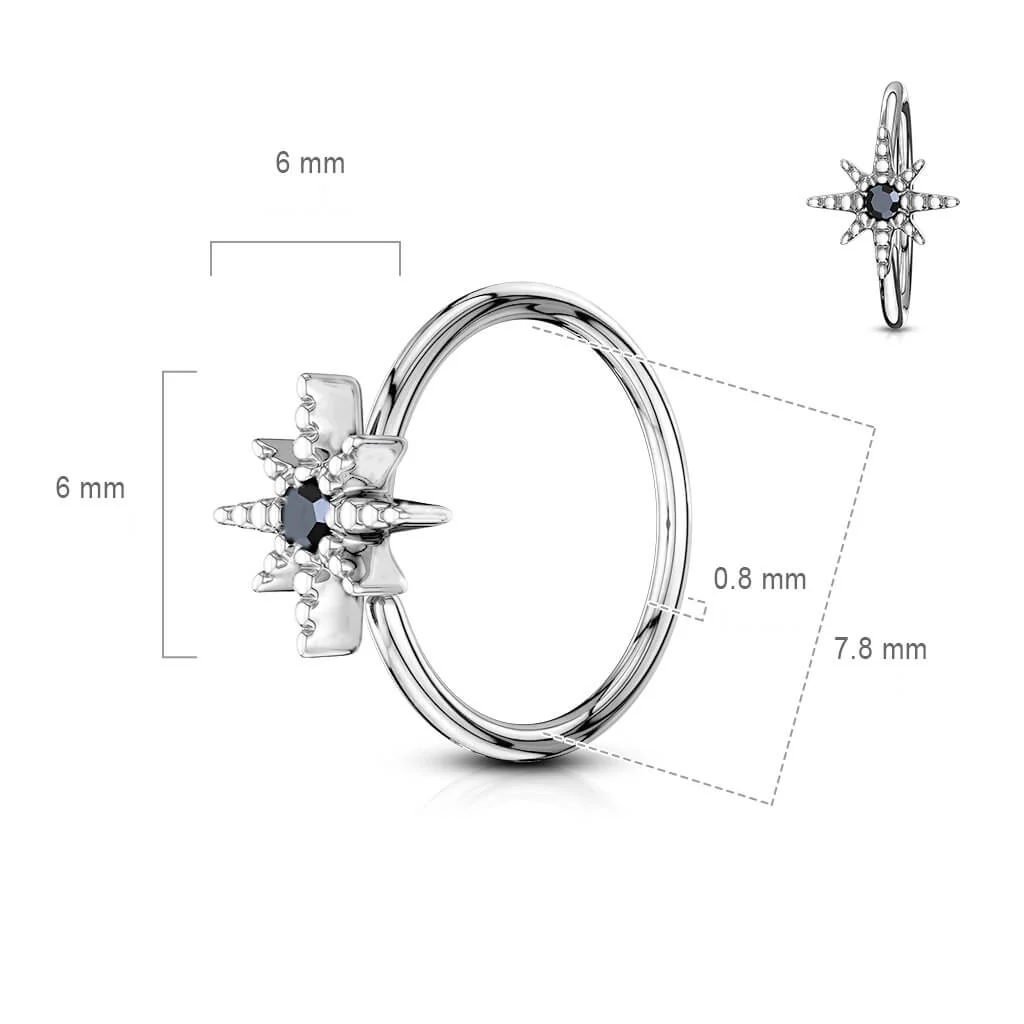 Anneau Étoile Zircone Pliable - Image 2