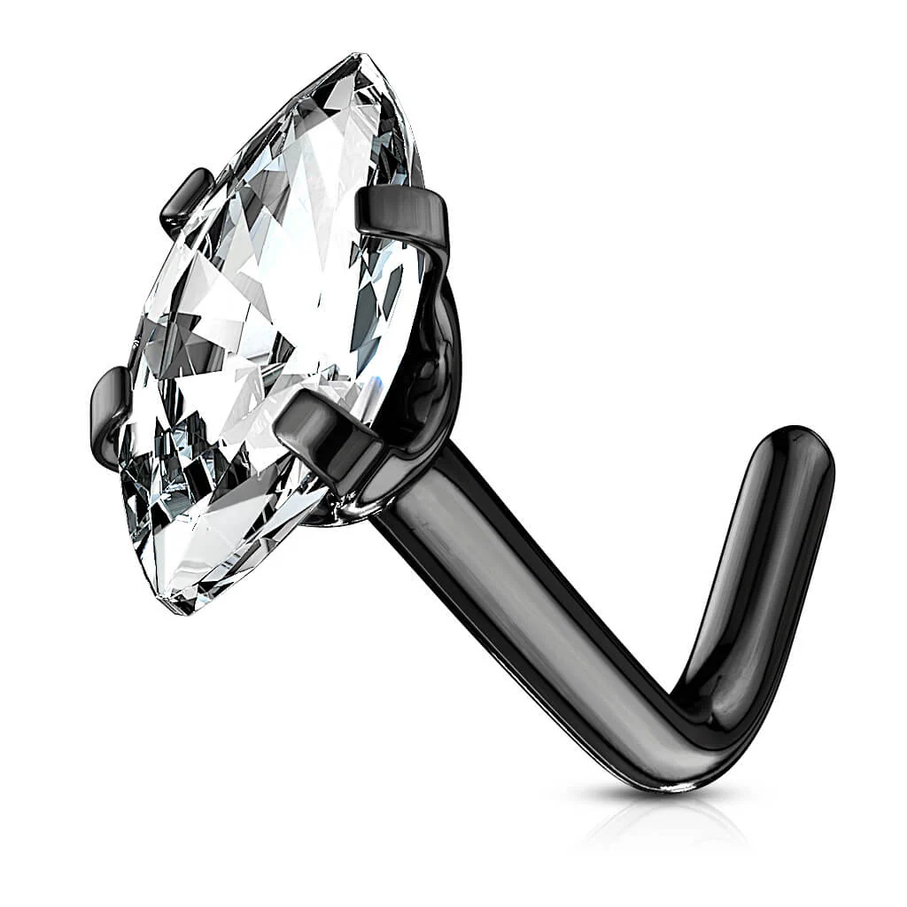 Nez En Forme de L Marquise Zircone - Image 6