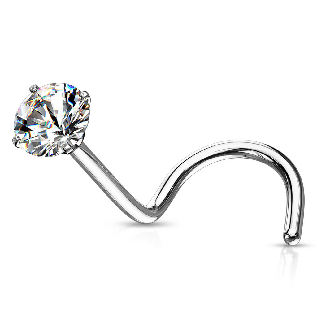 Nez Vis Rond Zircone - Image 2