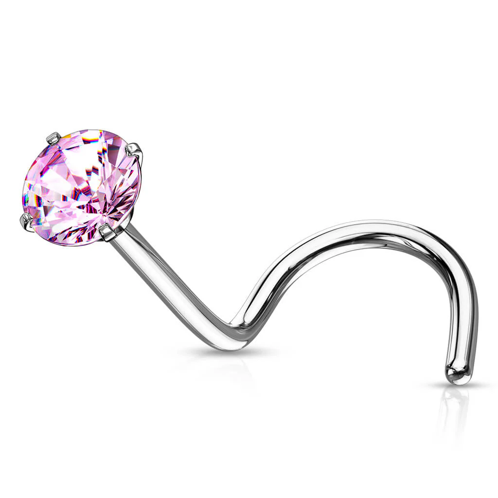 Nez Vis Rond Zircone - Image 6