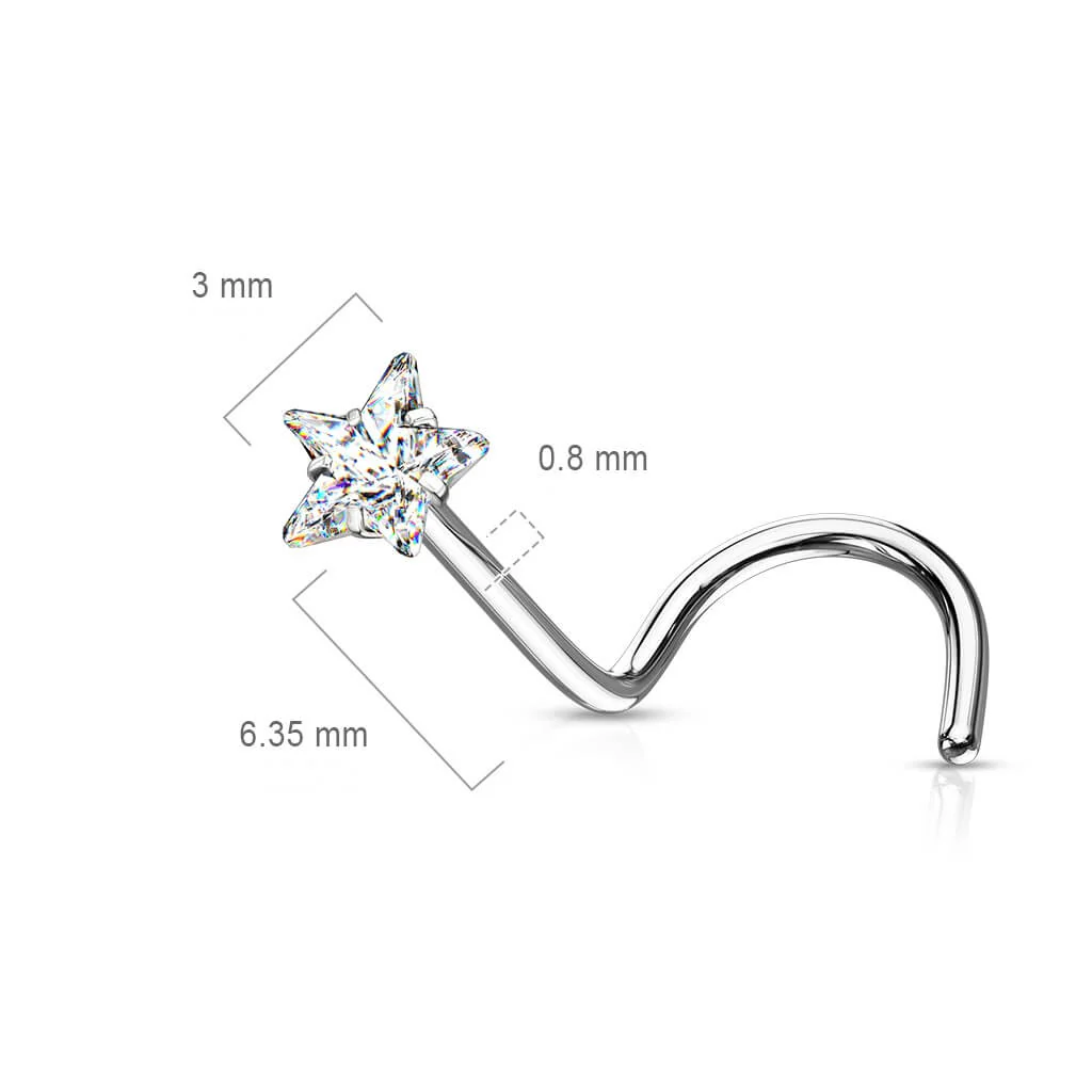 Nez Vis Zircone Étoile - Image 3