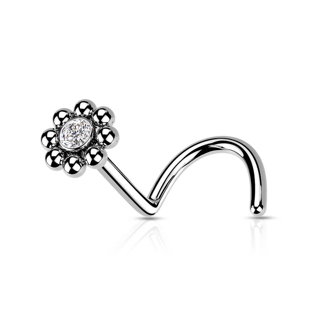 Nez Vis Fleur Zircone - Image 2