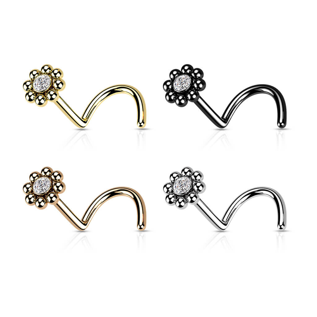 Nez Vis Fleur Zircone - Image 3