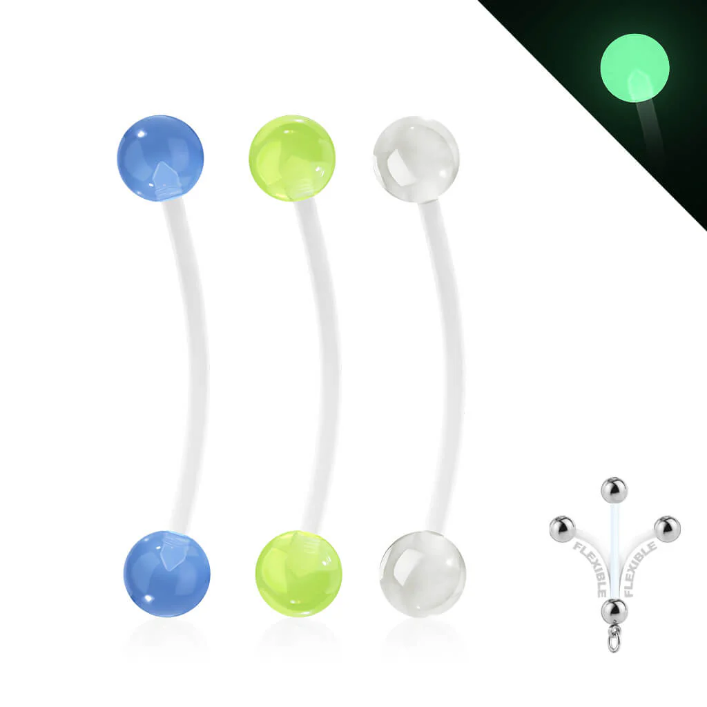 Piercing Nombril Bille Phosporescente - Image 5