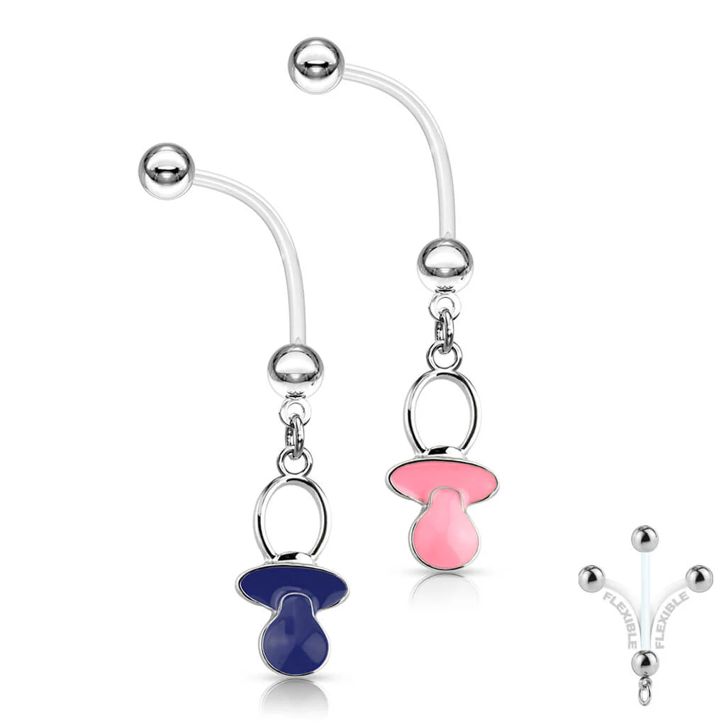 Piercing Nombril Pendentif Tétine - Image 4