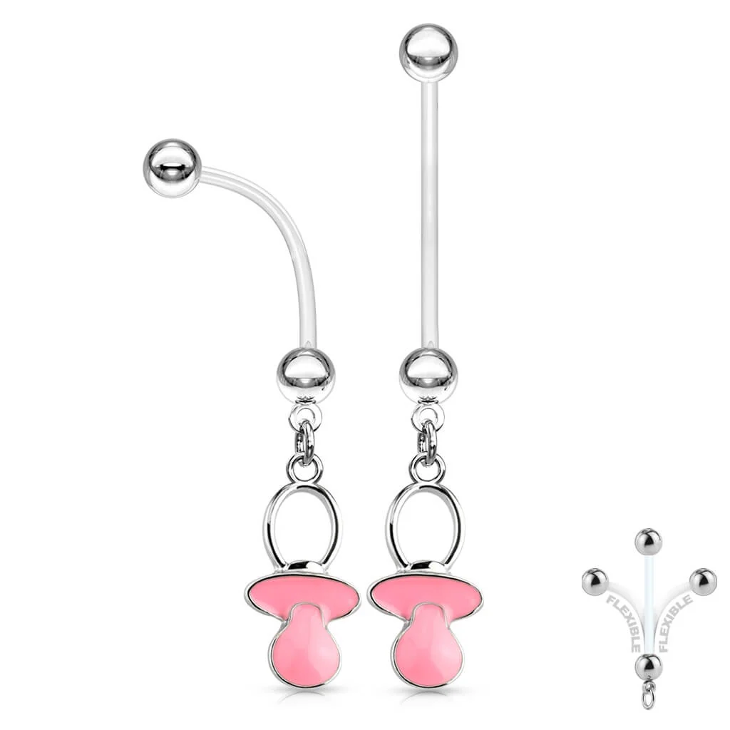 Piercing Nombril Pendentif Tétine - Image 6