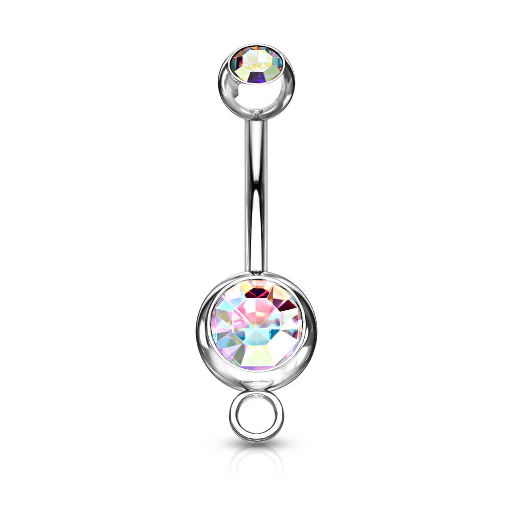 Piercing Nombril Bille Zircone - Image 4
