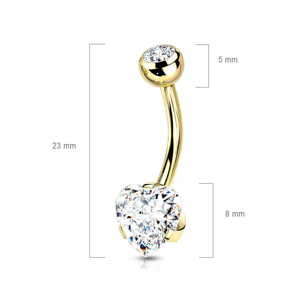 Piercing Nombril Zircone - Image 3
