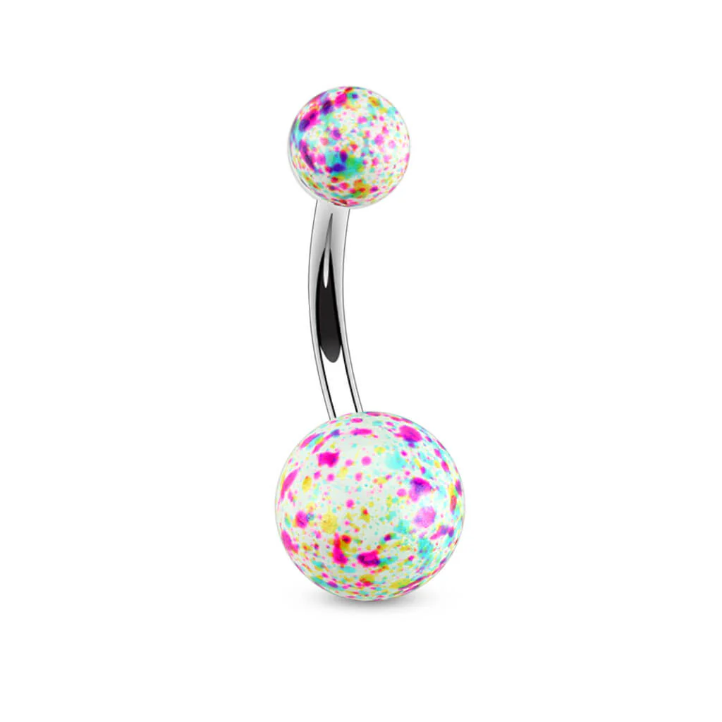 Piercing Nombril Bille Acrylique - Image 6